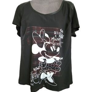 NWT TORRID DISNEY MINNIE MOUSE MIXED MEDIA LAYERED TOP *RARE* SZ.L (0)